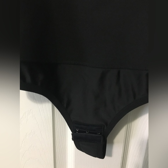 Body Shaper Slimmer Tank Bodysuit adjustable straps - Black. Size XXXL - Picture 4 of 7